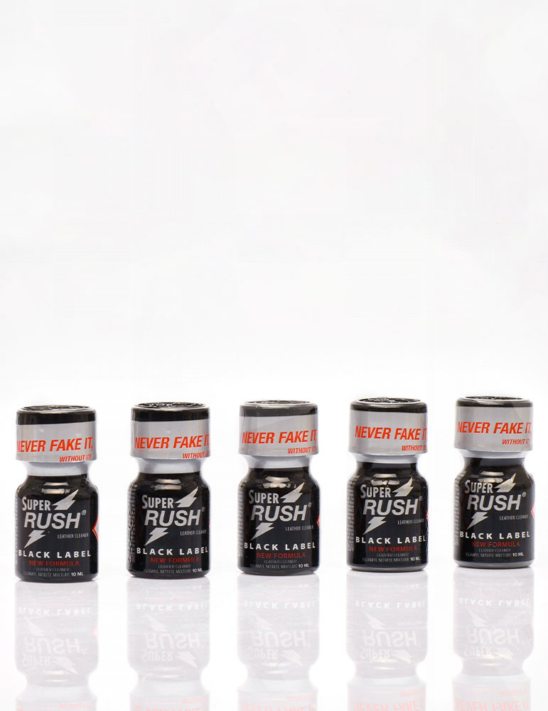 Super Rush Black Label 10ml x5